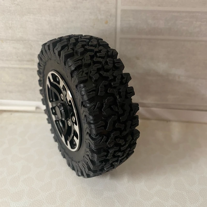 4 szt. 1.9 opona koło opona 90Mm czarna dla zdalnie sterowany samochód gąsienicowy 1/10 Traxxas TRX4 RC4WD D90 osiowy SCX10 II III Redcat MST