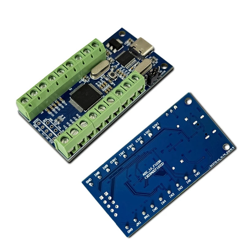 USB Interface 16 Channels 12Bit Bit AD Sampling Data Acquisition STM32 Uart Multifunction Module Module