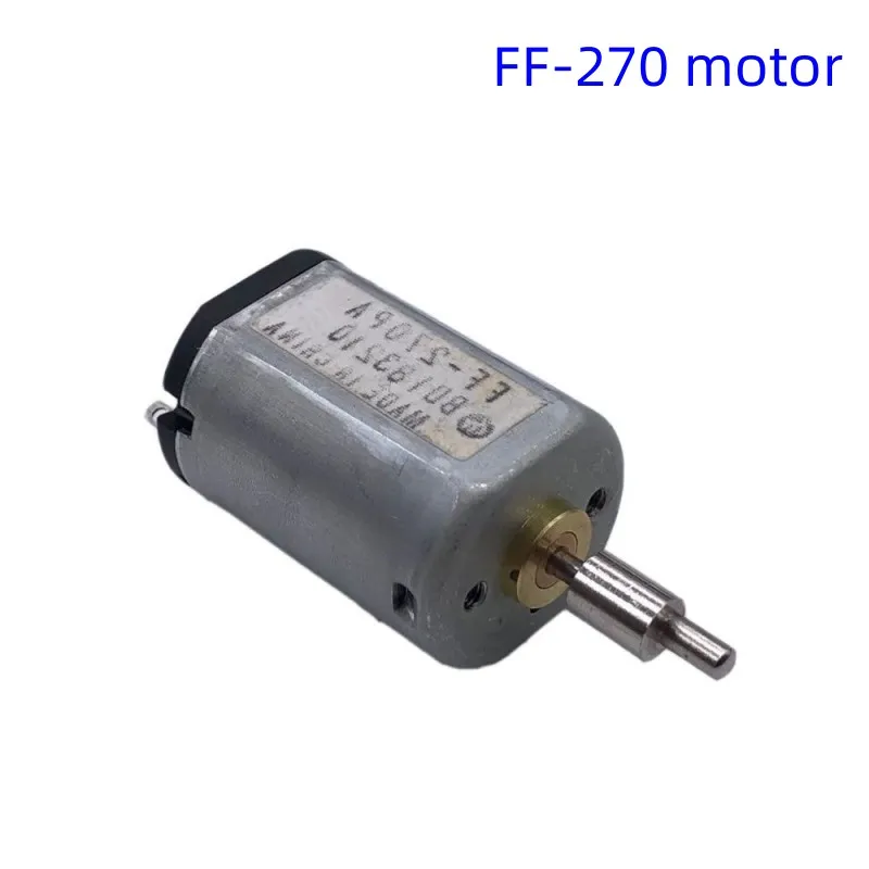 2 قطعة/الوحدة مايكرو تيار مستمر 2.4V3.7V محرك صغير FF-270 المحرك الجهد المنخفض عالية السرعة التلقائي الشعر المقص الحلاقة القاطع