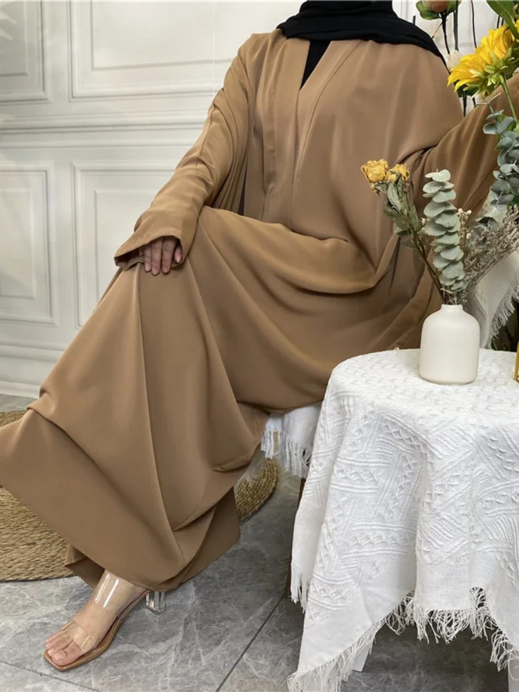 Vestido de Ramadán Eid Marruecos para mujer musulmana, Abaya de manga larga, India, Dubai, Turquía, largo, 2024