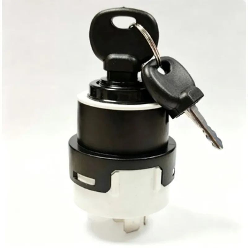 Ignition Key Switch Power Starter Lock Replacement Parts Suitable For 17 Type Mini Excavator Engineering Digger Accessories