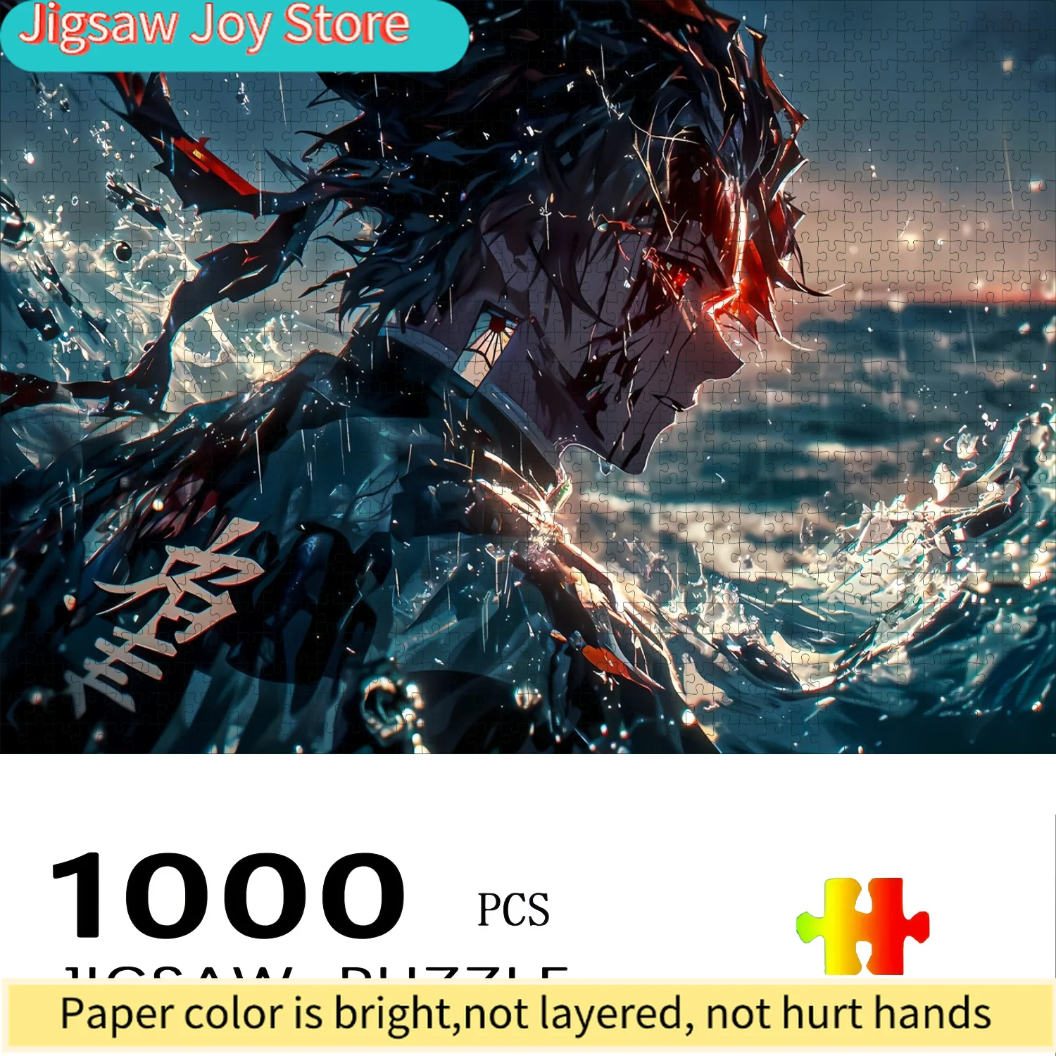 

Аниме-пазл для взрослых и всей семьи - большая коробка с сложной головоломкой, для самостоятельного декора дома, на Рождество