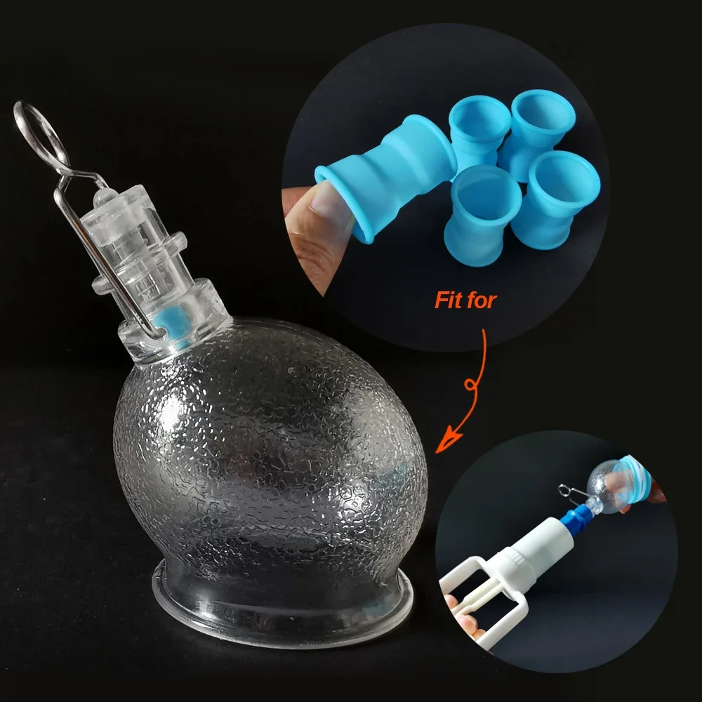 Penis Pump Enhancer Hanger Vacuum Glans Cup for Penis Enlargement Extender Penis Growth Device Enlarger Replacement Accessories