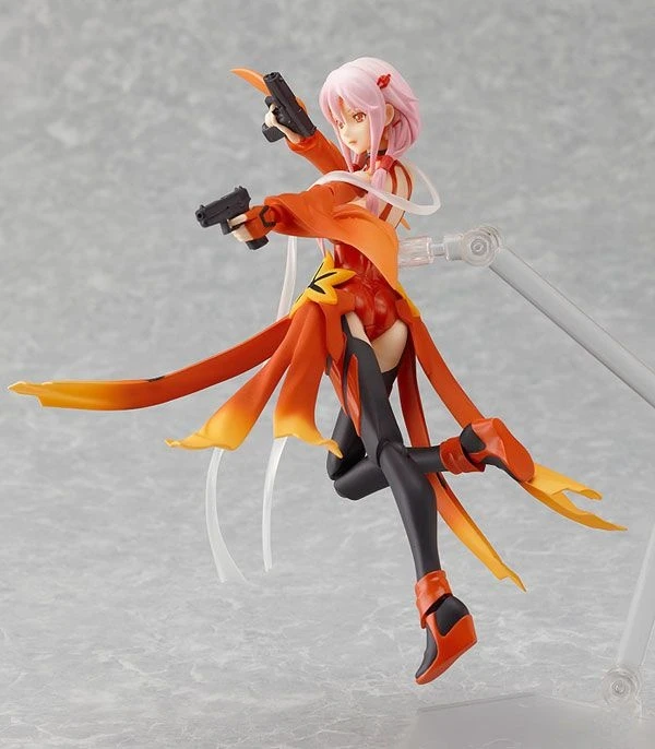 Guilty Crown figma 143 YUZURIHA INORI 14.5cm Original genuine PVC Action Figure Anime Figure Model Toys Figure Collection Doll