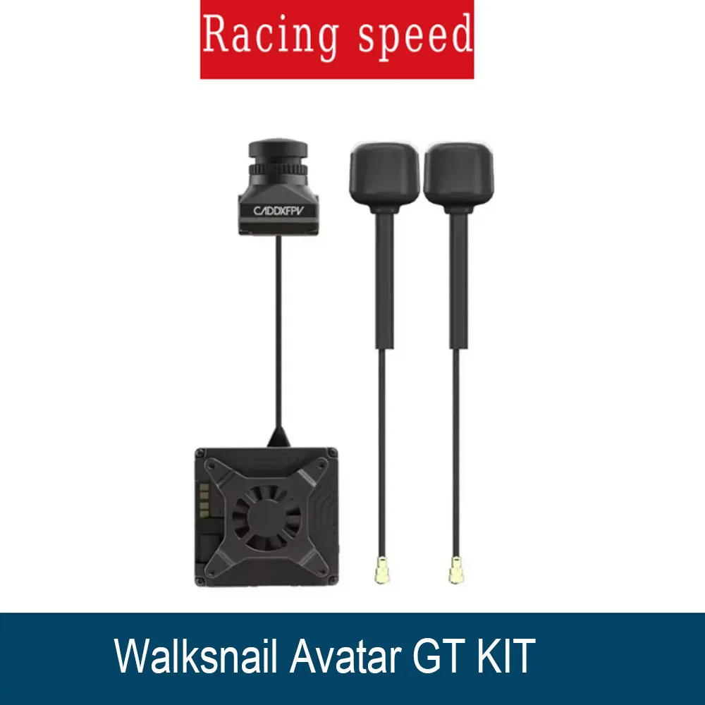 

Walksnail Avatar GT KIT supports Gyroflow 5.8G 2W VTX 5.725-5.850 GHz / Avatar HD Pro 1080P Camera For FPV Racing Drone Parts
