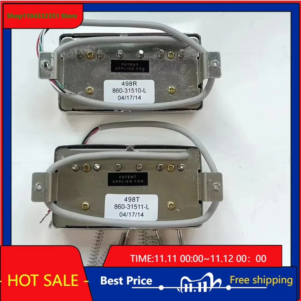 

Shop Bo-Hong Store-Guitar Pickup Alnico 5 498R 498T Humbucking Pickup Set-for Guitar EquipmentAccessories-Hot Sale