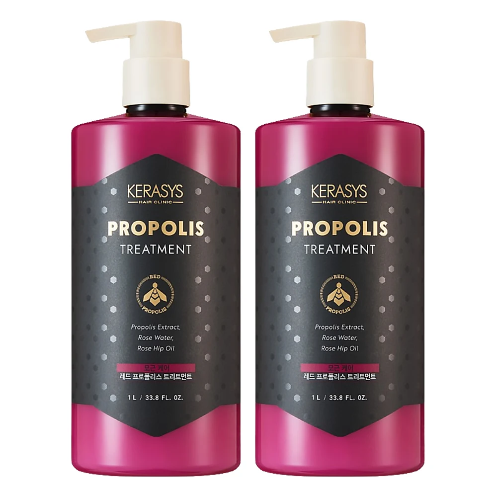 Aekyung Kerasis Red Propolis العناية بالجذور 1 لتر × 2 وحدات