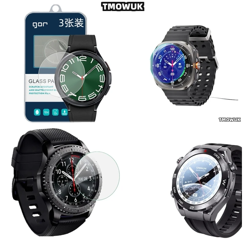 

For Samsung Galaxy Watch8 Classic 40mm/44mm HD Clear 9H Tempered Glass Screen Film Protector