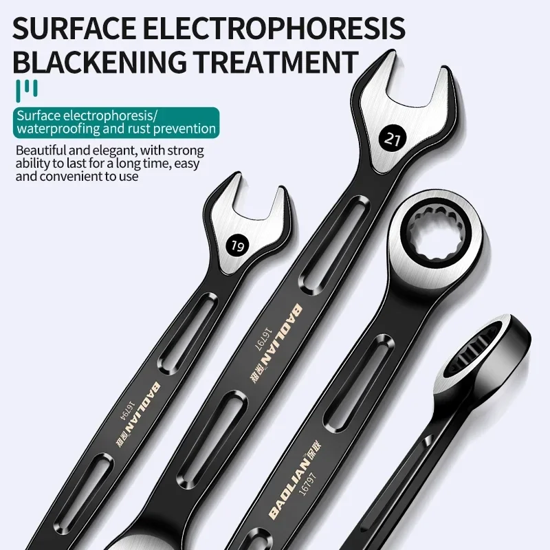 6 مللي متر-22 مللي متر مزيج وجع ثنائي الغرض وجع توفير العمالة مكافحة زلة متري العالمي المفك لإصلاح السيارات أداة اليد