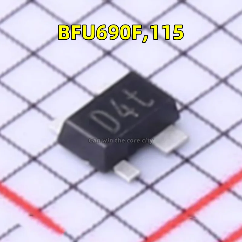 5-100 PCS/LOT New BFU690F BFU690F, 115 screen printed D4t SOT-343 RF transistor original in stock