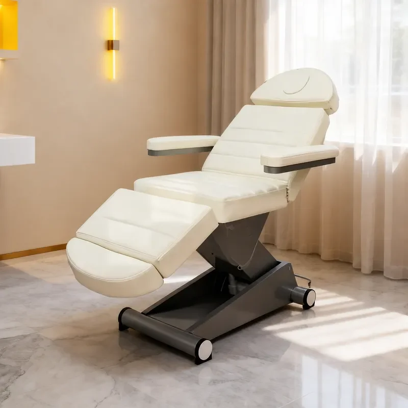 Yanxuan Three Motor Electric Beauty Bed Multi Functional Massage Table for Spa Medical Use Adjustable Outlet Design