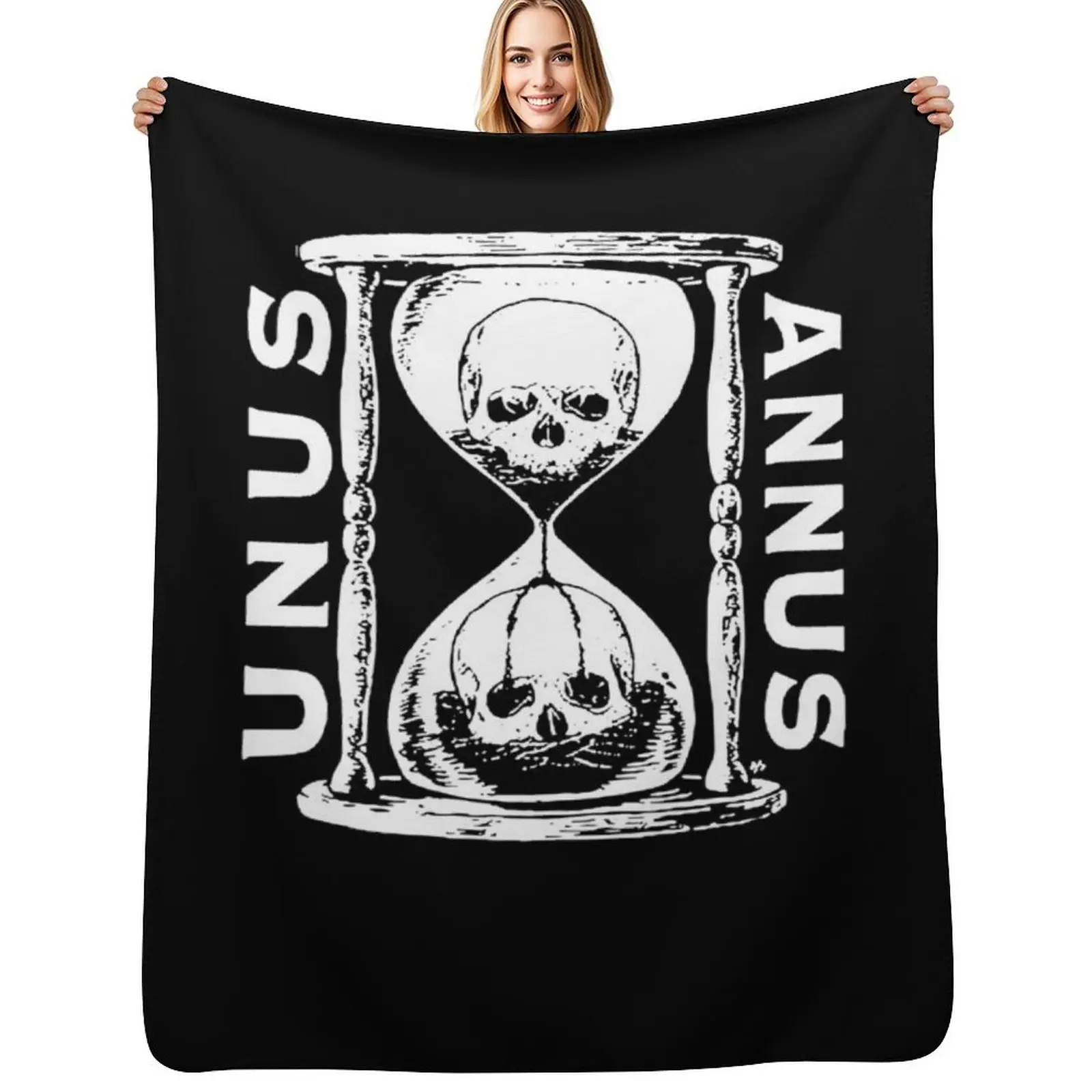 unus annus Throw Blanket Stain Resistant Cozy Warm Blanket