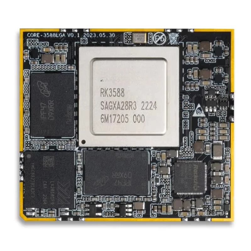 RK3588 Octa-Core 8K AI Board LGA Package System on Module Open Source Android Ubuntu Linux Rockchip RK3588 Lga Som