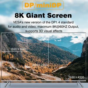 8 최고의 판매 미니 디스플레이 포트에서 HDMI 어댑터 - №3