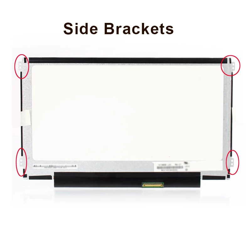 Imagem -03 - Tela de Substituição do Monitor Lcd do Portátil 40pin Lvds B116xw03 V.2 N116bge-l41 L42 B116xtn04.0 Acer Aspire v5 V5171 V5-131 116