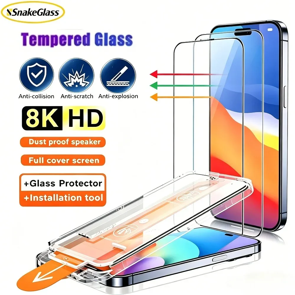 Ein-Klick-Installation HD-Displayschutzfolie für Xiaomi Redmi Note 15 14 13 Pro Plus 12 11 10 Pro Displayschutz mit Glatter Textur