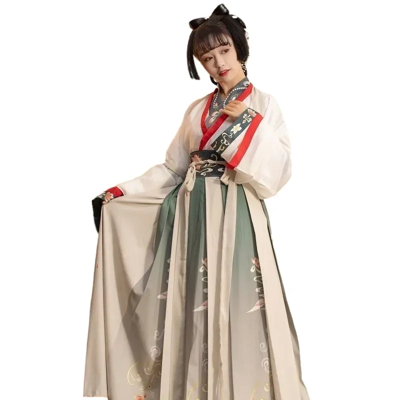 Vestido de baile Hanfu tradicional chino para mujer, traje Tang, disfraz de hada antigua, Ropa para Niñas, vestido de princesa Oriental elegante