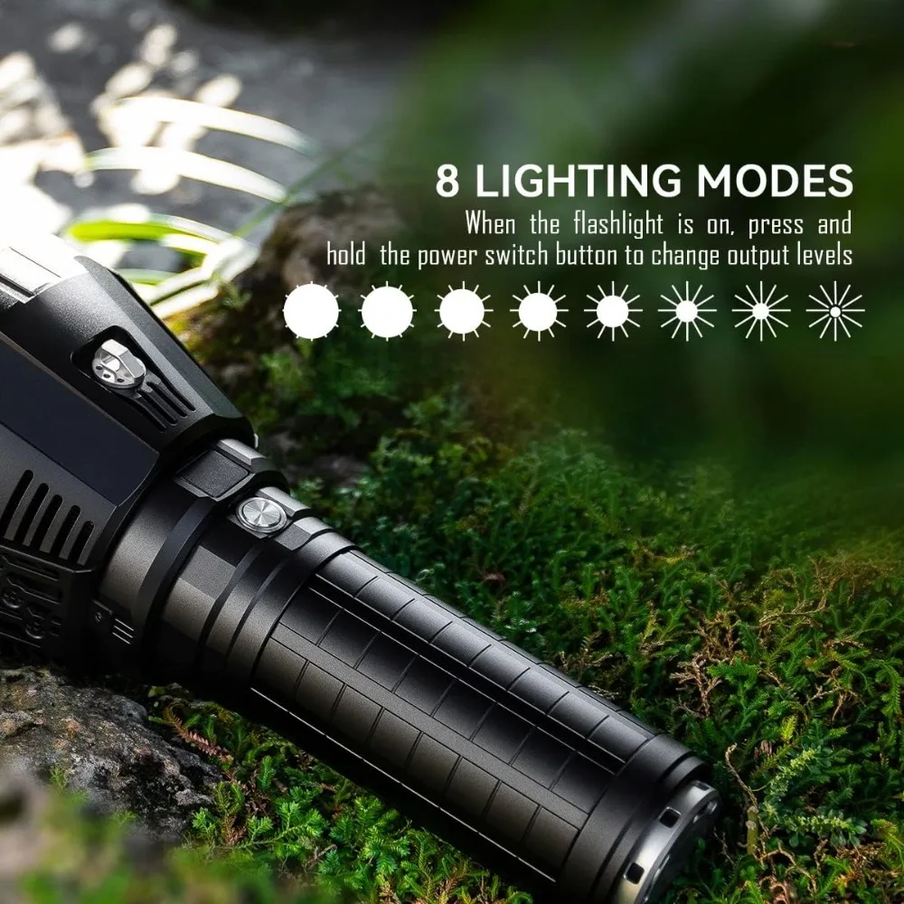 Handheld flashlight, ultra bright flashlight, high lumen flashlight for emergency, home, outdoor size ‎10.43