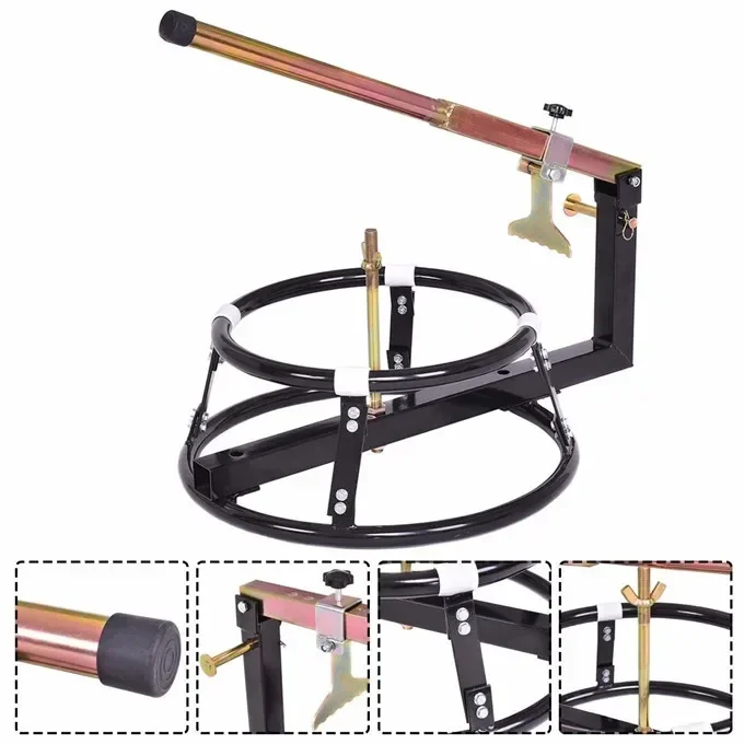 Motorcycle split round tire peeling machine  remove press manual  peeling tool