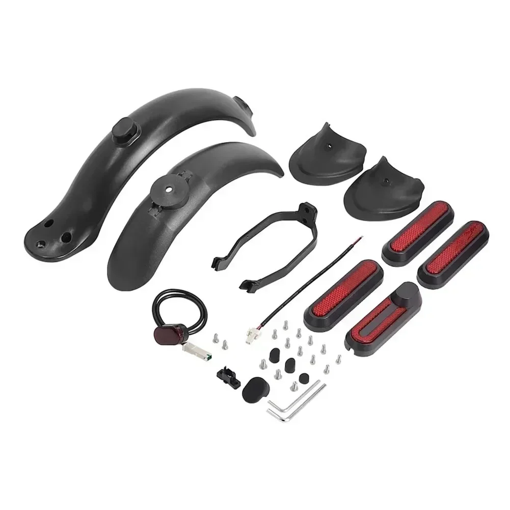 

Innovative Front Rear Mudguard Set with Essential Accessories Including a Bracket and Tail Light Ideal for Xiaomi For M365 Pro