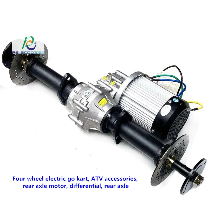 Four wheel electric go kart,ATV accessories,rear axle motor,differential motor,rear axle phub-92hf