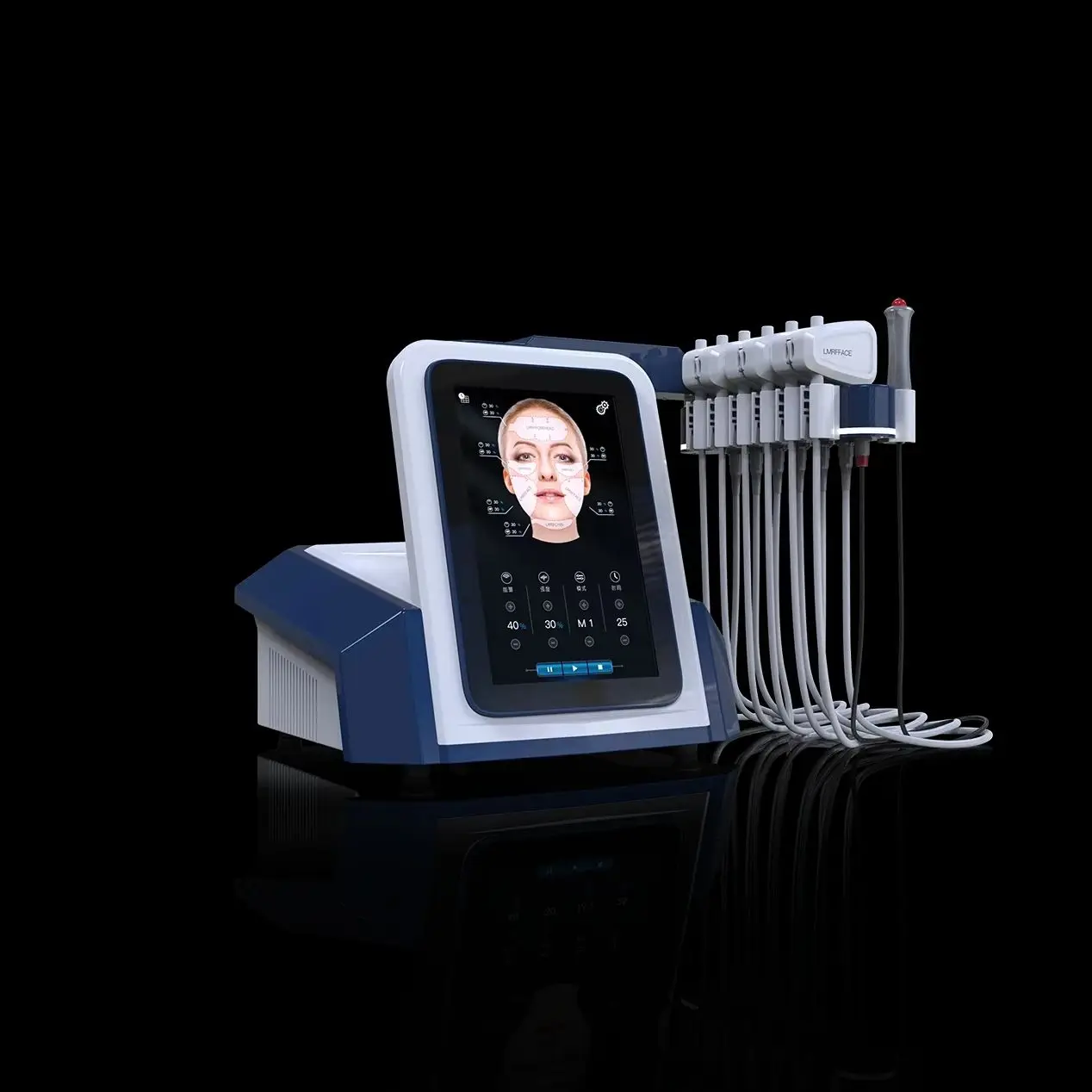 

NEW Technology EMYOUNG Face Wrinkle Reduce Ems Rf face skin lifting Machine