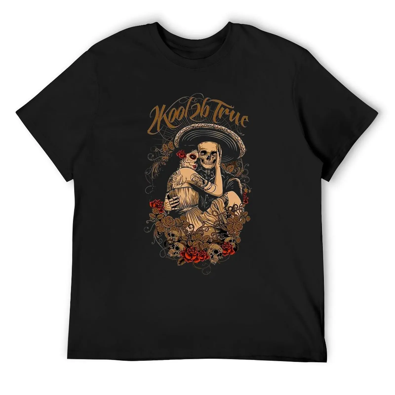 

Santa Muerte 2Kool 2b True T-Shirt vintage t shirts customs vintage mens graphic t-shirts funny