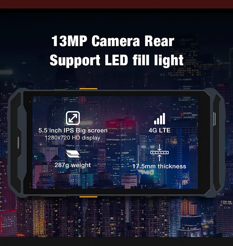 5.5 inch Android 14 Handheld PDA Terminal Scanner 1D/2D QR Scanner & Cradle Charger 4+64GB For Warehouse Inventory Scanning