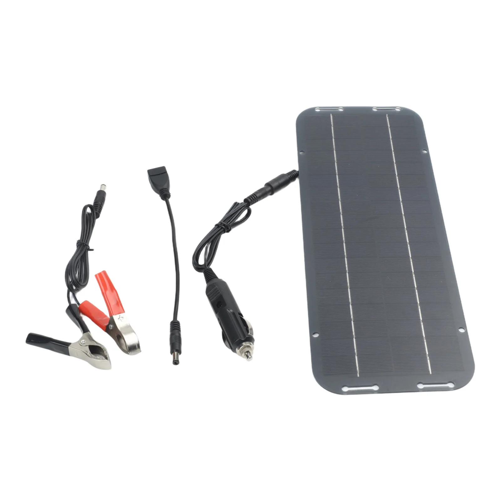 Flexible Solar Charger For Boats Solar Controller Flexible Charger 30W Solar Panel Multi-layer Laminates USB And DC5521 Outputs
