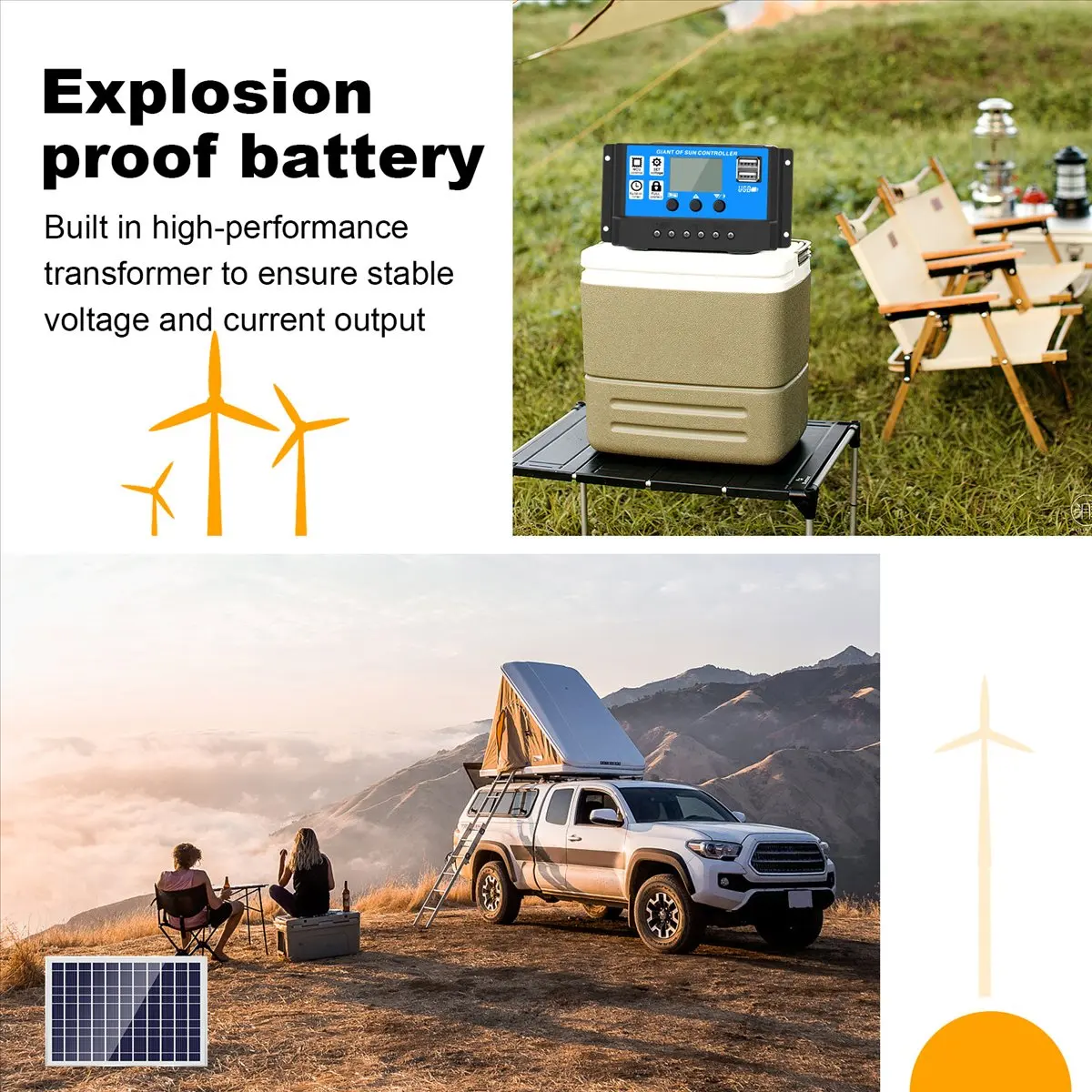 

Изысканное зарядное устройство для солнечной панели 30 Вт 12 В + контроллер 40 А для дома на колесах, автомобиля, лодки, кемпинга