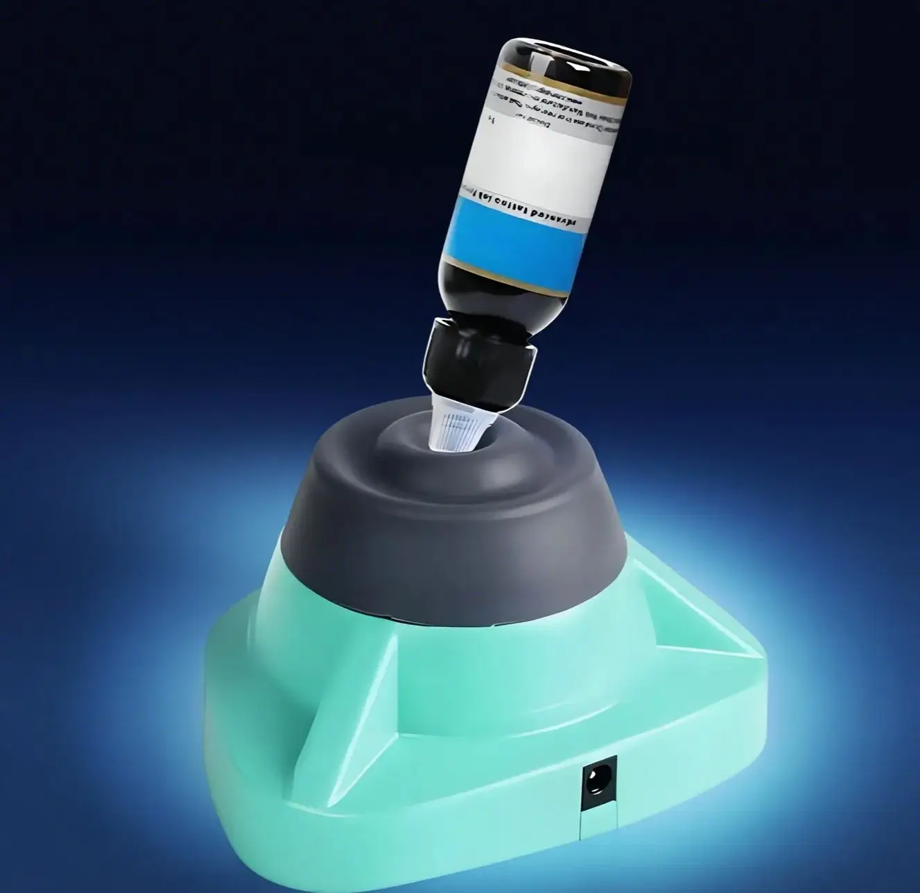 

Профессиональный жидкий вихревой миксер — портативный шейкер на 10000 об/мин для лака для ногтей, чернил для татуировки и красок (компактный многофункциональный дизайн)