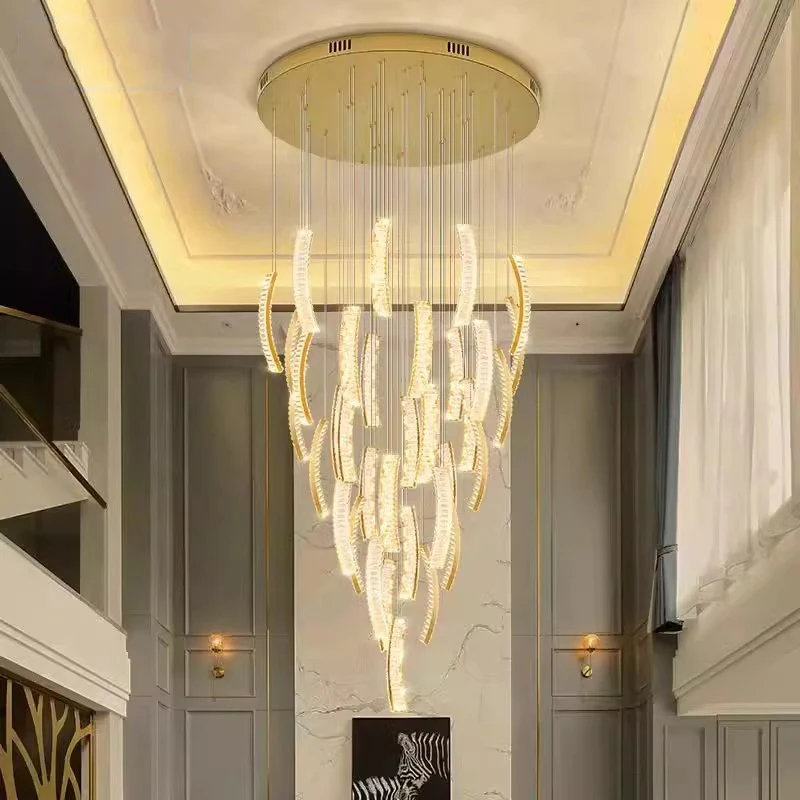 Modern crystal chandeliers indoor lighting Ceiling lamp hanging lights led chandeliers for the living room indoor lighting