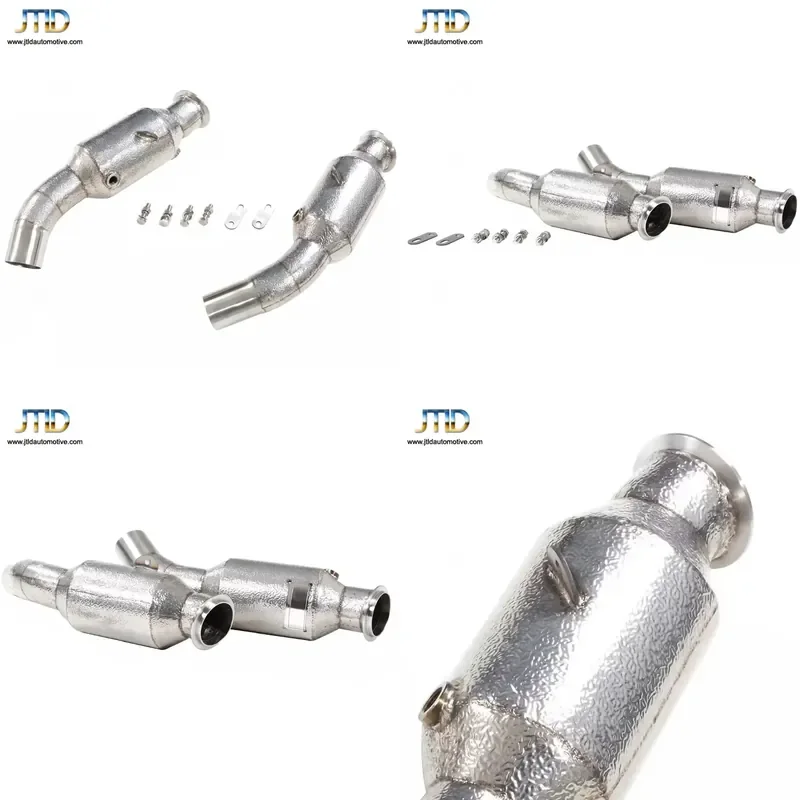 Innovative Flow Optimized Design for V6 2.9T Precision Pipe Structure Front Exhaust Pipe for Alfa Romeo Giulia QV V6