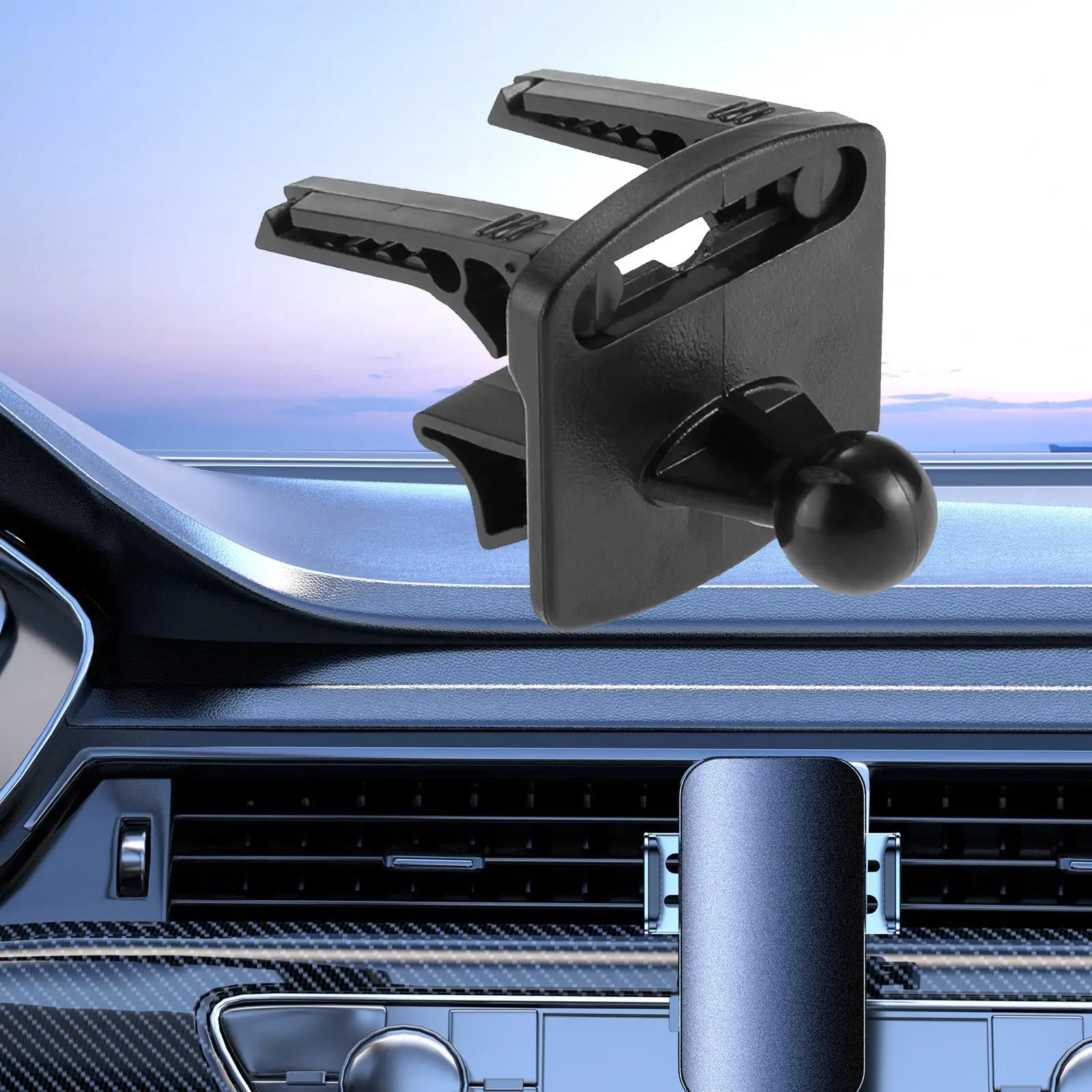 Suporte para Telefone de Carro, Montagem na Ventilação, Acessórios para Interior de Carro