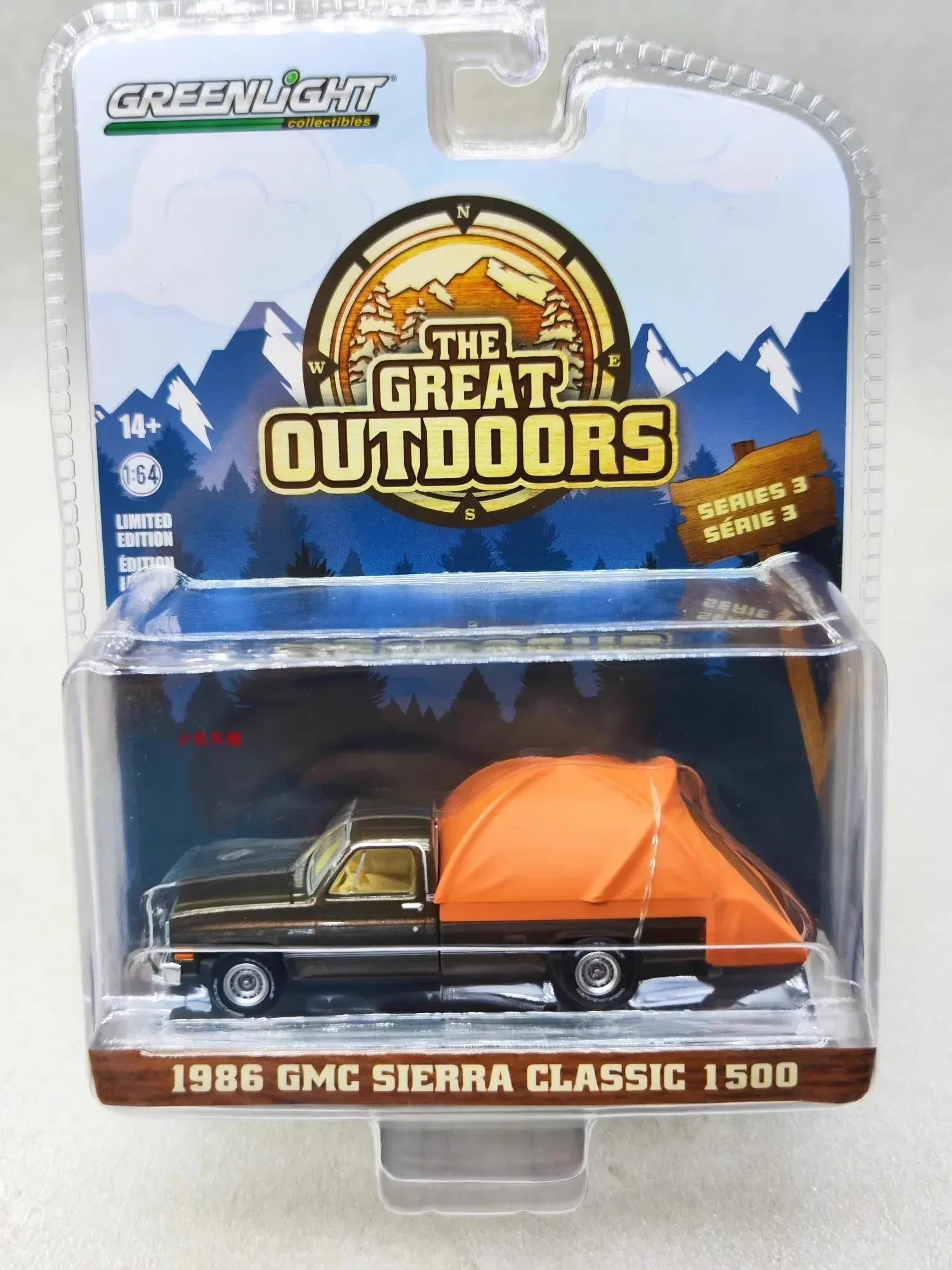 

1:64 1986 GMG SIERRA CLASSIC 1500 Литые металлические модели автомобилей из сплава, игрушки для коллекции подарков