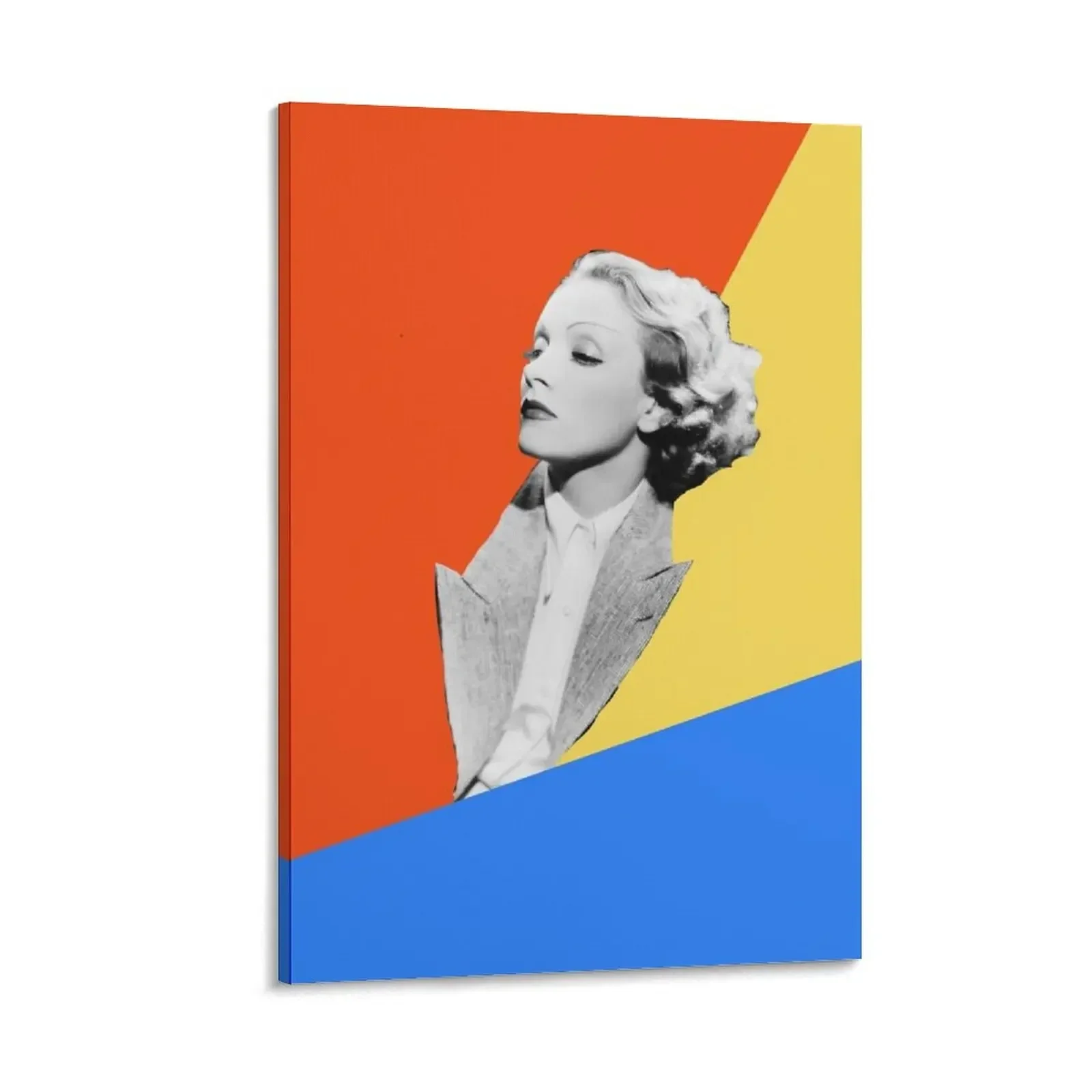

Marlene Dietrich Canvas Painting posters for room decorative wall poster home and decoration wall decoration