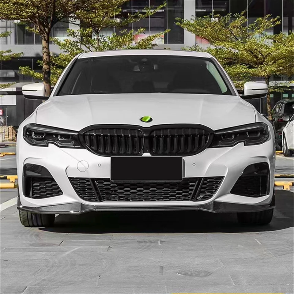 

Для BMW G20 G21 M-Sport 320i 330i M340i xDrive 2019-2022 Автомобильный передний бампер, разделитель губ, спойлер, диффузор, защита кузова, комплект тюнинга