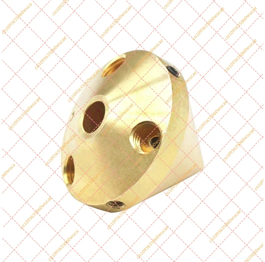 3-in-1-Out Brass Nozzle Multi Color Mixing Extruder 0.4mm 1.75mm Filament Hotend Kit for Reprap 3D Printer Parts