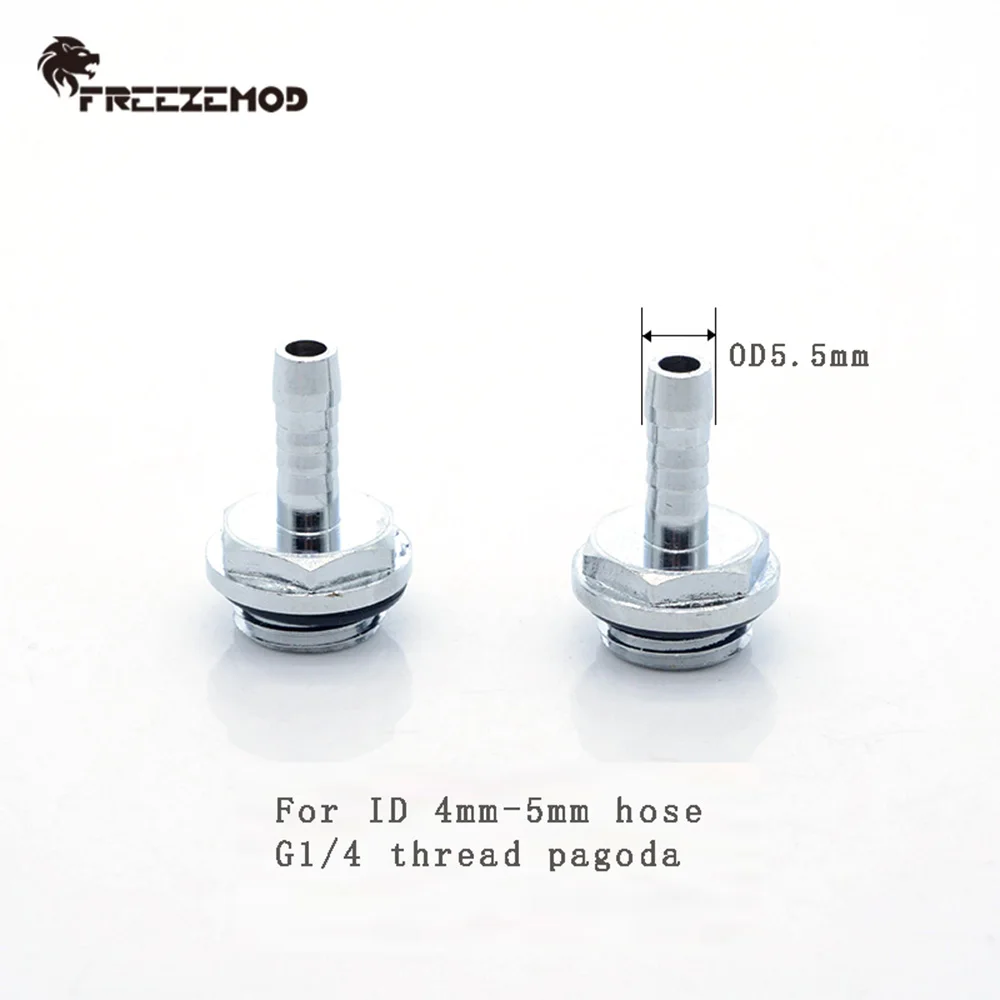 Frezemod-真ちゅう製の熱伝導ホース,ソフトチューブコンプレッション,1/4ホース,直径4〜5mm,モデル7.6/9.3/11mm