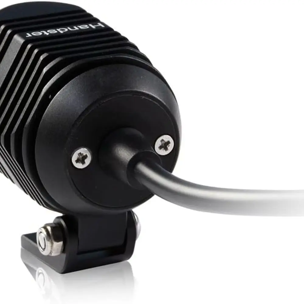 2 fendinebbia per moto a LED bianco freddo - IP68 impermeabile, confezione da 2 per fuoristrada 4x4, camion, marini e veicoli resistenti