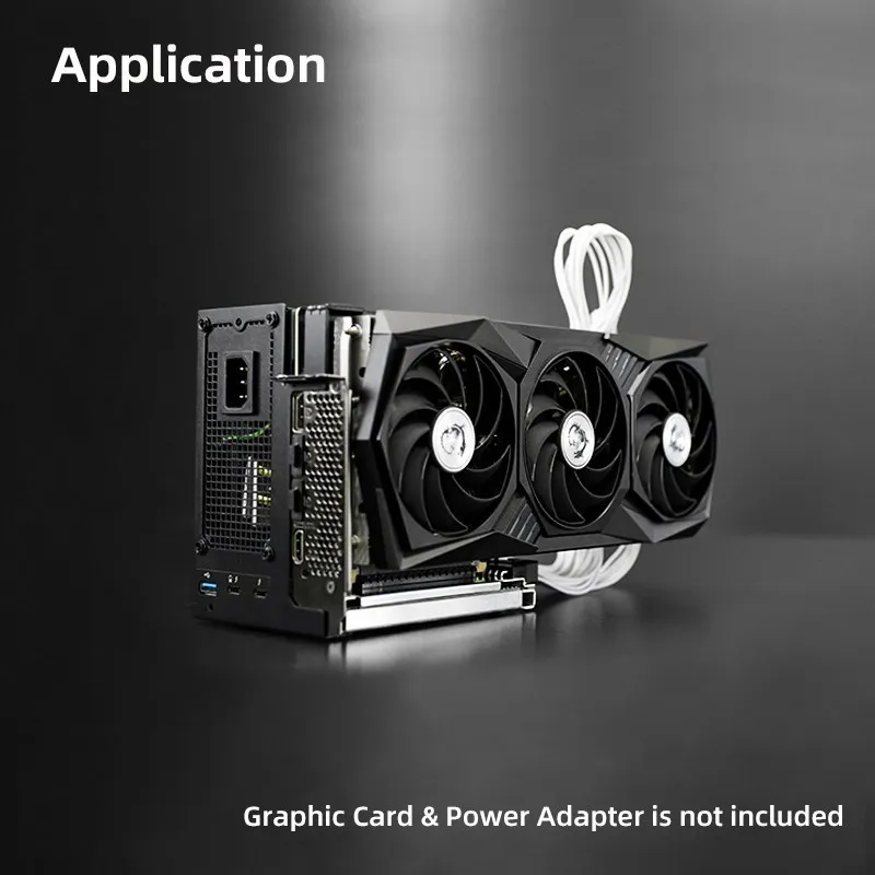 노트북 노트북용 썬더볼트 호환 GPU 도크, 외장 그래픽 카드, 맥북 윈도우용 40Gbps, TH3P4G3, 85W PD 충전