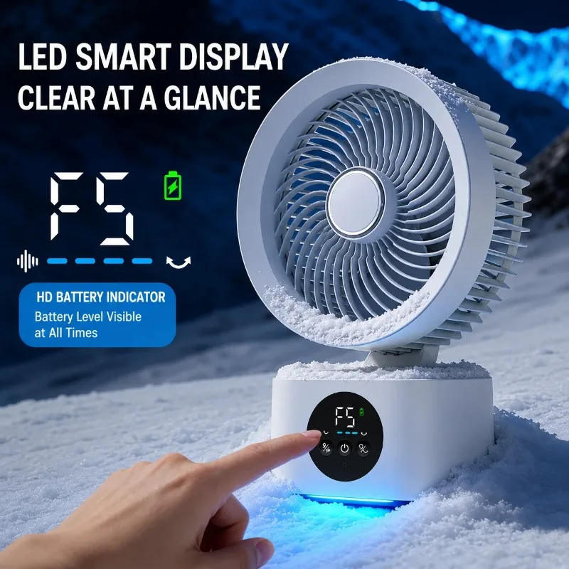 2026-new-air-circulation-fan-rechargeable-ai-voice-control-5-speed-oscillating-desktop-wall-mount-hanging-fan-led-display-home