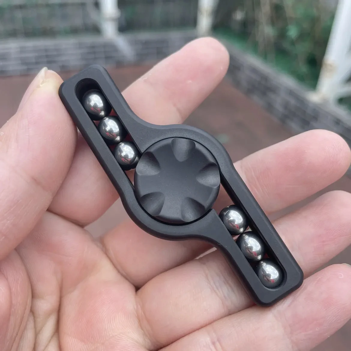 EDC Fidget Slider PEI RVS Tol Gyro Gyroscoop Spinner Anti Stress Zintuiglijke ADHD Focus Speelgoed Magnetisch Stil