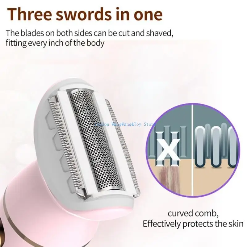 

MOLF Electric Face Hair Remover Pain-Free Line Trimming Tool Electric for Hair