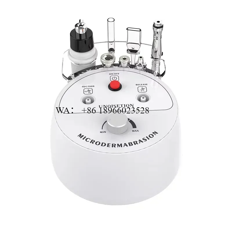 WMWMNU 3in1 Stainless Steel Aluminium Alloy Ultrasonic Beauty Facial Care Blackhead Extraction Dead Removal