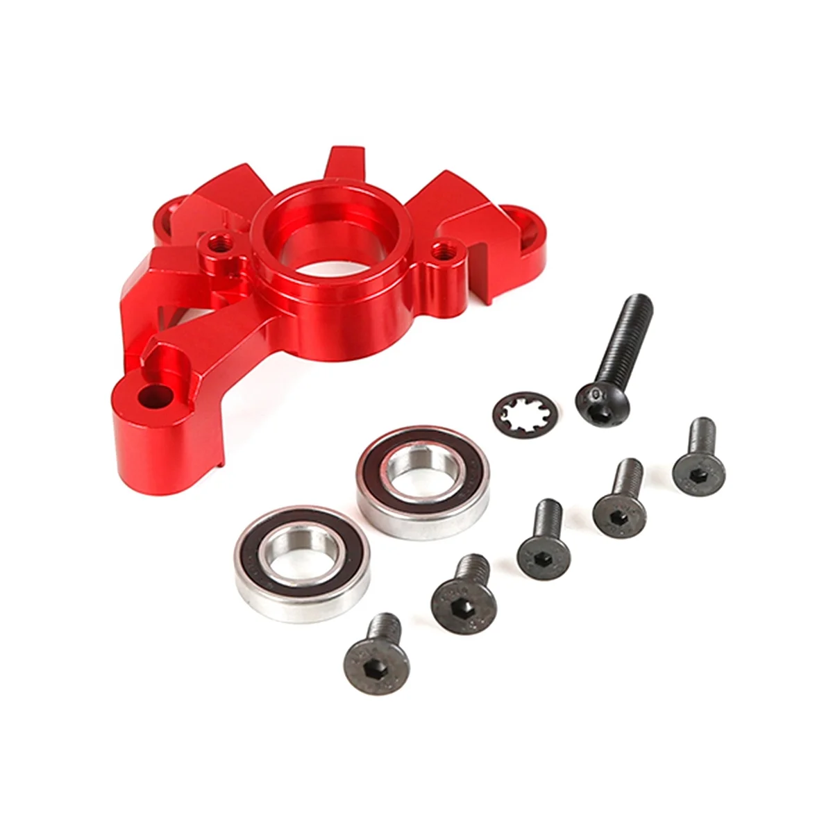 Support d'embrayage en métal pour voiture RC, trépied d'embrayage en métal CNC, pièces de jouets rouges, 1/5 BAHA KM eckan Baja 5B 5T 5Sc