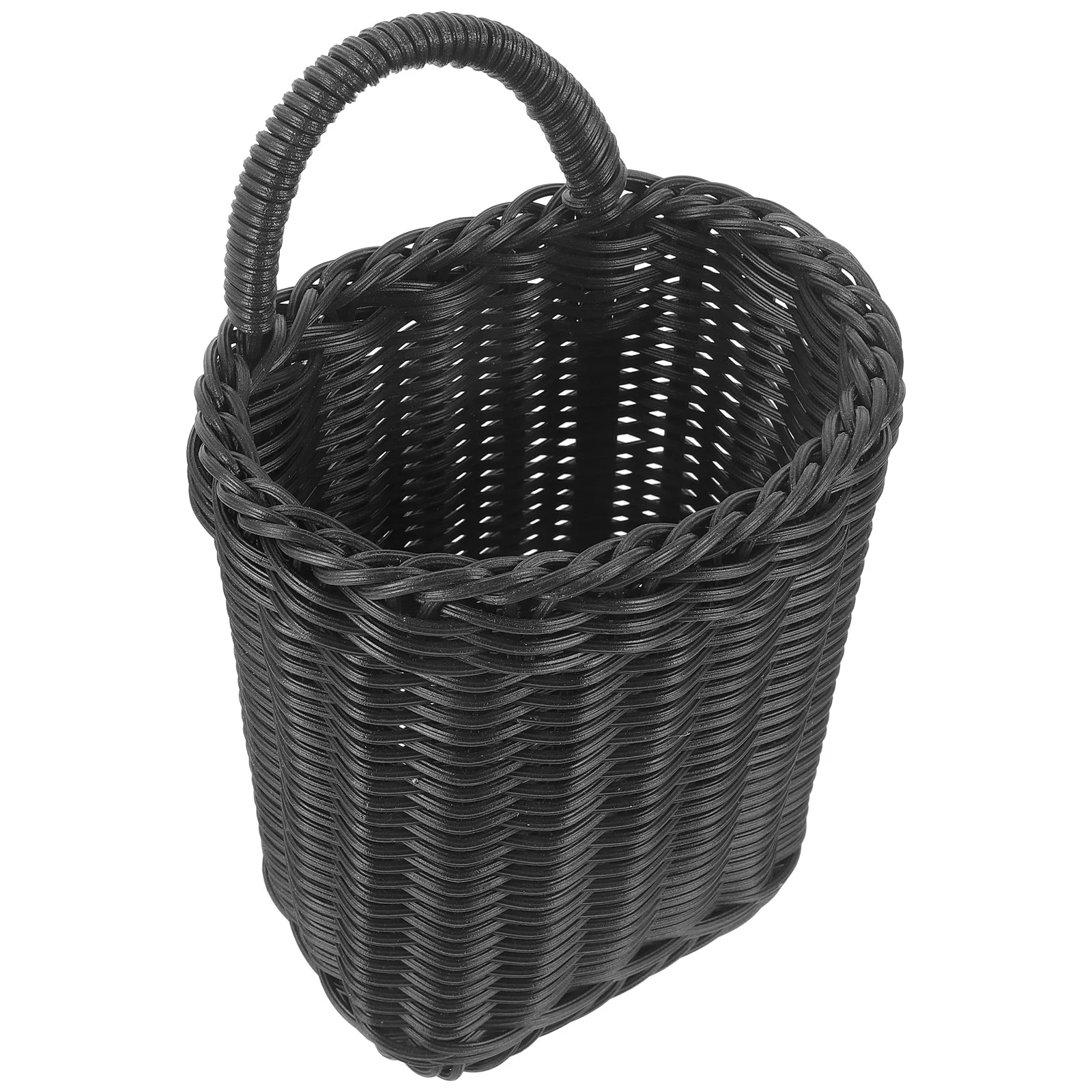 

Fruit Basket Bathroom Rattan Hanging Baby Food Containers with Lids Storage Plastic Wall Flower