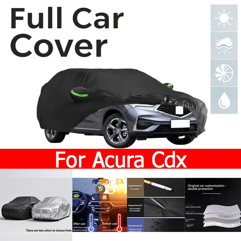 

For Acura Cdx Outdoor Protection Full Car Cover Snow Covers Rainwater Sunshine Dustproof Scratches Car Cover