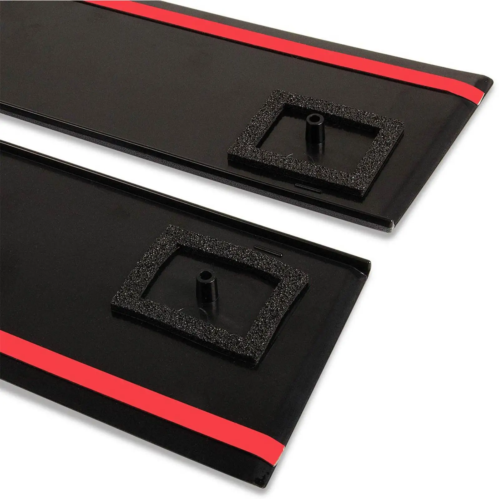 

Car Window Pillartrim Black Rubber Protector Cover Front Door B Pillar Molding Accessories for Chrysler Town and Country