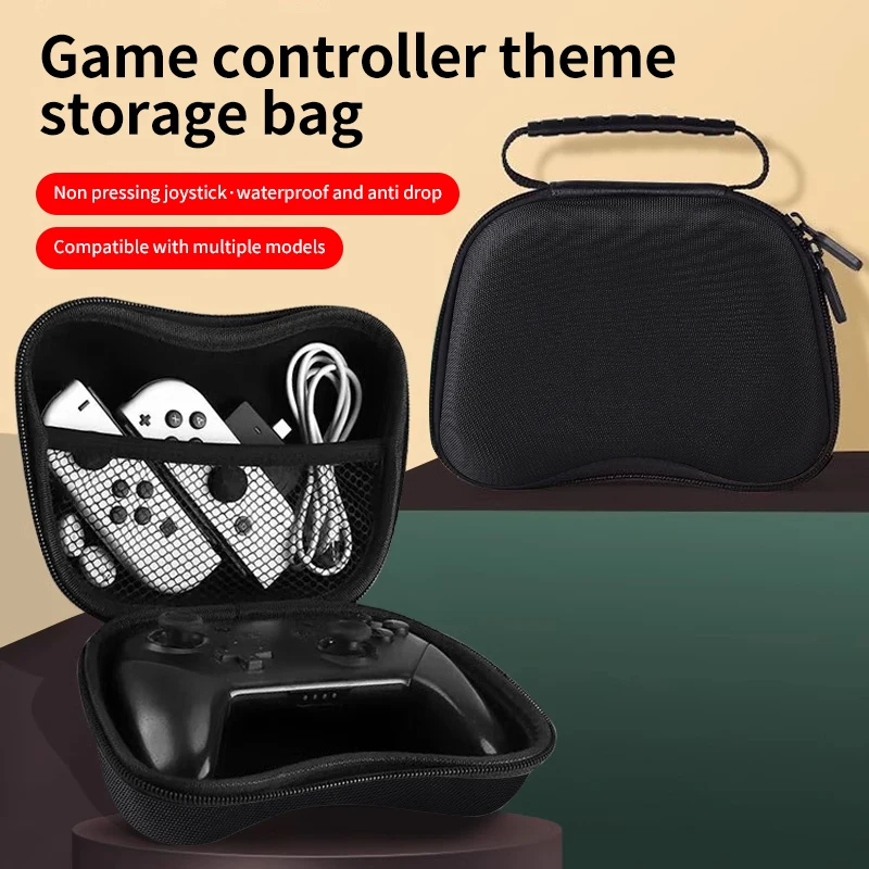 Portable Storage Handle Bags For PS5 PS4 PS3/Xbox Series Gamepad EVA Protective Carry Case For Nintendo Switch Pro Accessories